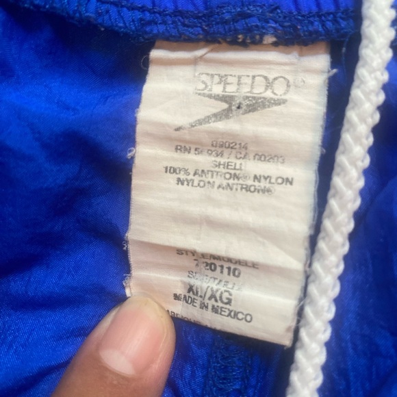 Vintage Embroidered Speedo Parachute Pants - Picture 5 of 7